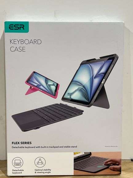 ESR FOR IPAD AIR 11 INCH CASE WITH KEYBOARD M4/M3/M2, ULTRA-LIGHT | FOR IPAD AIR 5TH/4TH GEN, MAGNET