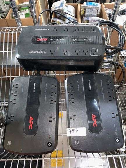 APC BATTERY BACKUP SURGE PROTECTORS MODELS 750, 550