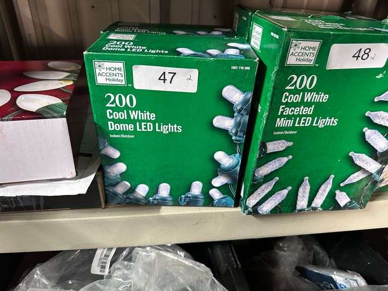 Christmas lights retail varies from $10-$50