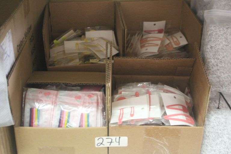 NEO CURLY RAINBOW HAIR PINS AND MULTICOLORED HAIR CLIPS, ALL NEW IN PACK WITH APROX 50 PER BOX