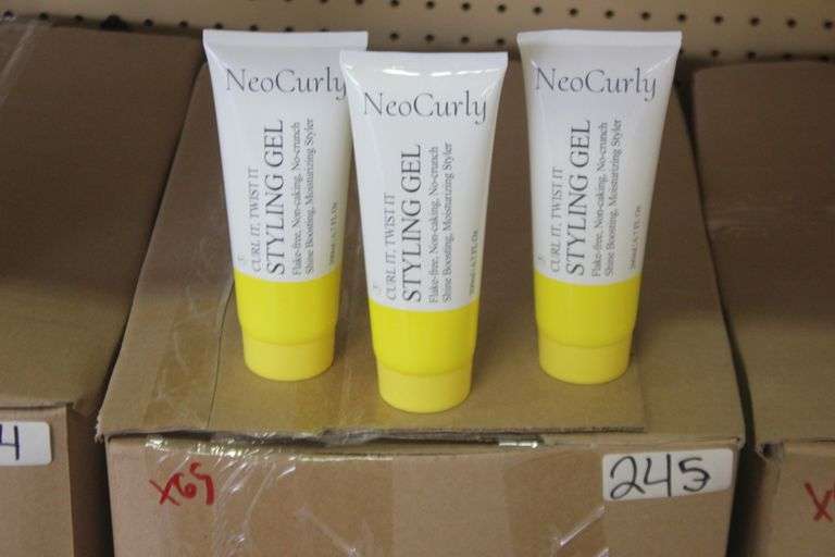 NEO CURLY STEP 3- CURL IT, TWIST IT STYLING GEL 6.7FL OZ BRAND NEW RETAIL $19 EA