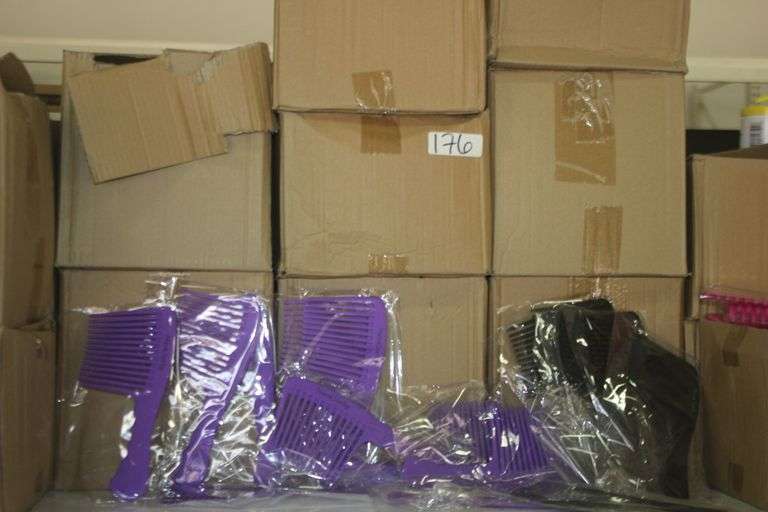 NEO CURLY DEEP ROOTED JUMBO RAKE COMB IN VARIOUS COLORS ALL BRAND NEW RETAIL $15 EA SOLD PER 56 PK