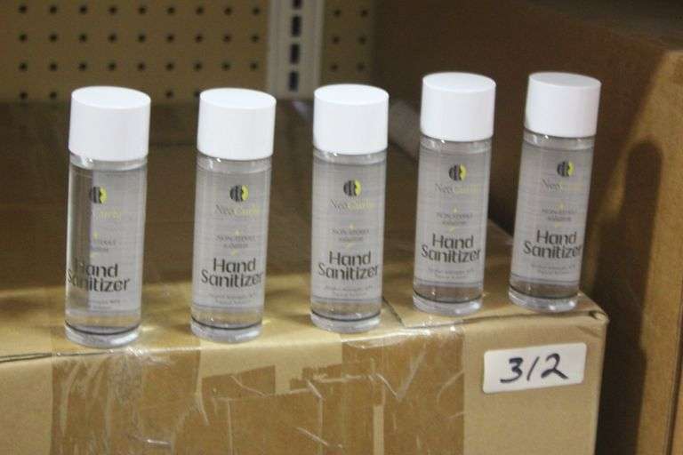 NEO CURLY NON-STERILE HAND SANITIZER WITH 90% ALCOHOL ANTISEPTIC  4 FL OZ  143 PER CASE
