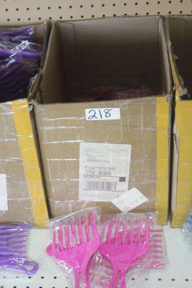 NEO CURLY PINK FRONORMOUS AFRO HAIR PICK BRAND NEW IN PACK RETAIL $15 EA SOLD PER 56 PACK