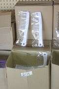 NEO CURLY WHITE WIDE TOOTH DETANGLE & STYLE COMB BRAND NEW IN PACK RETAIL $14  EA. SOLD PER 56 PACK