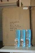 NEO CURLY BLUE WIDE TOOTH DETANGLE & STYLE COMB BRAND NEW IN PACK RETAIL $14  EA.SOLD PER 56 PACK