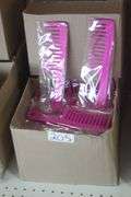 NEO CURLY PINK WIDE TOOTH DETANGLE & STYLE COMB BRAND NEW IN PACK RETAIL $14  EA. SOLD PER 56 PACK