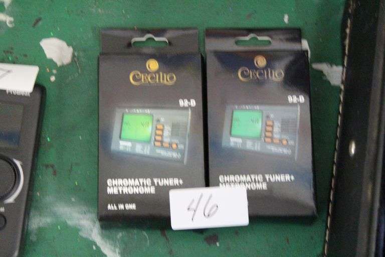 CECILIO CHROMATIC TUNER+ METRONOME ALL IN ONE 92-D