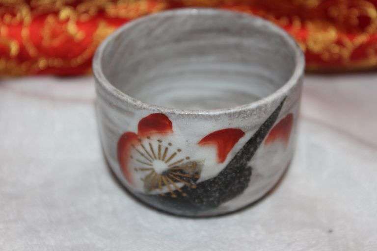 HAND CRAFTED & PAINTED SAKE CUP