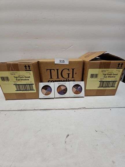 TIGI COSMETICS 764159 HIGH DENSITY QUAD EYESHADOW POSH COLORS .32OZ