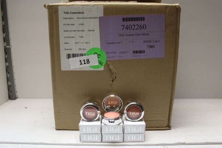 TIGI COSMETICS 764048 AWAKEN GLOW BLUSH .07OZ