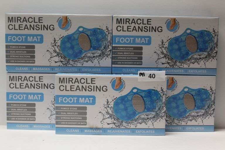 NEW PRODUCT SOLUTIONS MIRACLE CLEANSING FOOT MAT NPS022