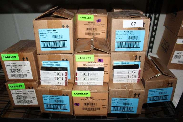 TIGI COSMETICS DIAMOND LIPSTICK INCLUDING ASTONISH 764082, LOYALTY 764079, GOSSIP 764076 AND FIERCE 164078