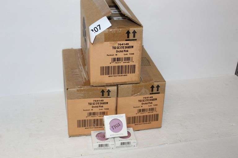 TIGI COSMETICS 764149 HIGH DENSITY GC SINGLE EYESHADOW PALLETE - ORCHID PINK .13OZ