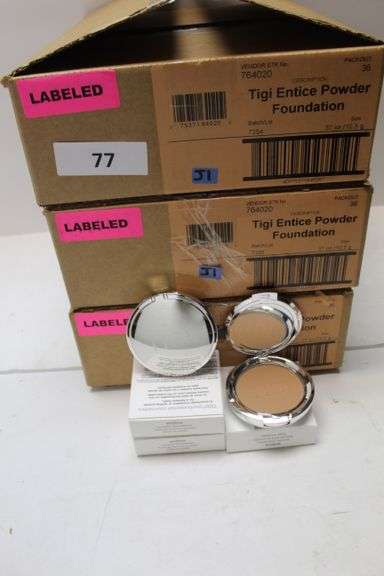 TIGI COSMETICS 764020 ENTICE POWDER FOUNDATION .37OZ