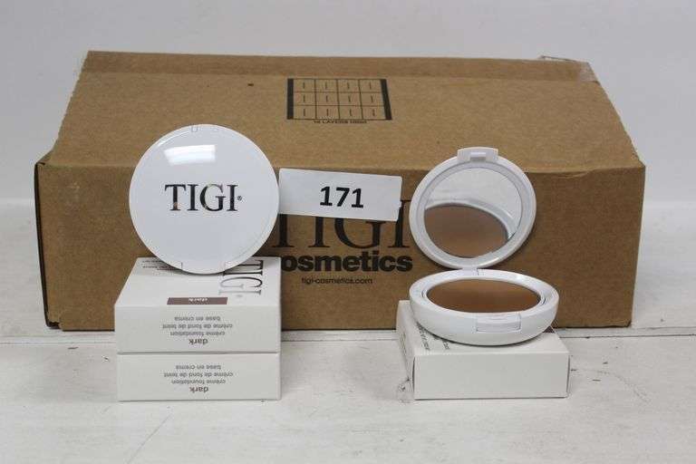 TIGI COSMETICS 764040 CRÈME FOUNDATION DARK COLOR .4OZ