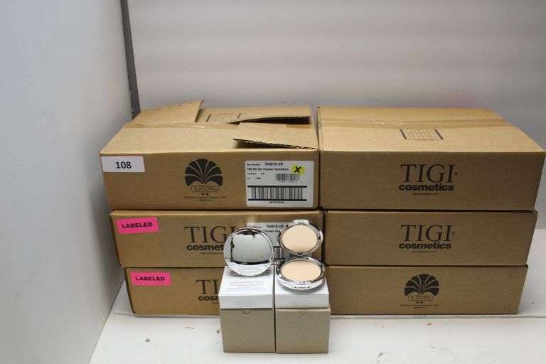 TIGI COSMETICS 764018 SHI SHI POWDER FOUNDATION .37OZ