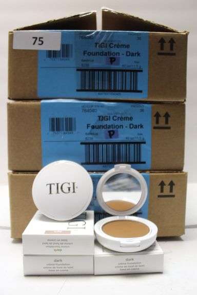 TIGI COSMETICS 764040 CRÈME FOUNDATION DARK COLOR .4OZ