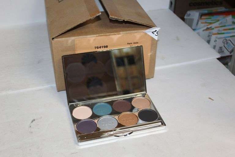 TIGI COSMETICS 764198 HIGH DENSITY+C30 EYESHADOW PALETTE MIDNIGHT BLACK .92OZ