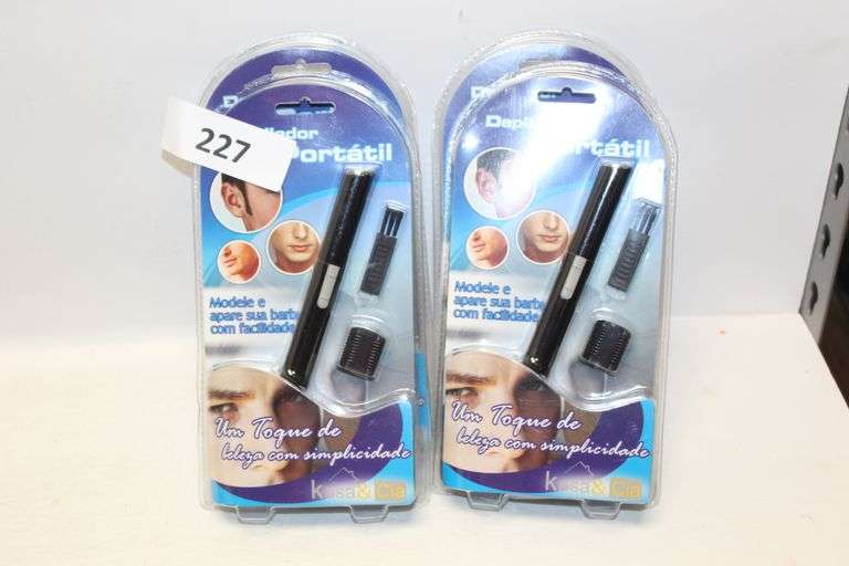 KASA & CHI PORTABLE EPILATOR MODEL E HAIR SHAVER 2MM / 4MM