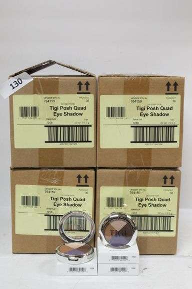 TIGI COSMETICS 764159 HIGH DENSITY QUAD EYESHADOW POSH COLORS .32OZ