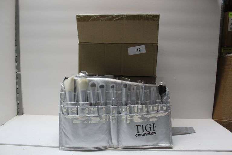 TIGI COSMETICS 777701 PRO BRUSH SET WITH 10  COSMETIC BRUSH'S PER SET