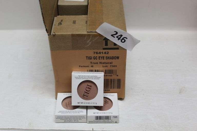 TIGI COSMETICS 764142 TRUE NATURAL HIGH DENSITY GC SINGLE EYESHADOW PALLETE .13OZ