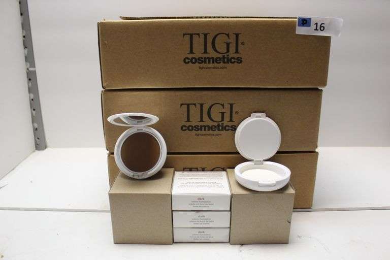 TIGI COSMETICS 764040 CRÈME FOUNDATION DARK COLOR .4OZ