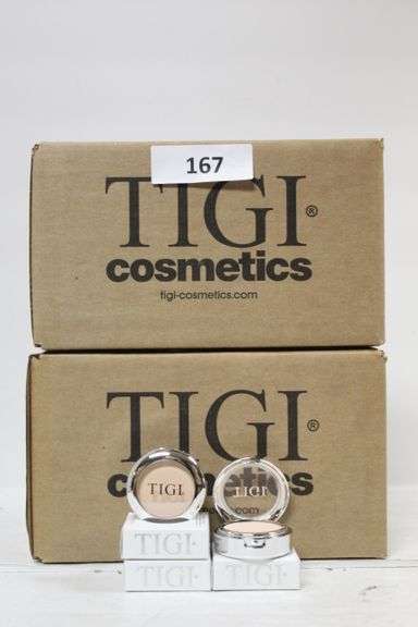 TIGI COSMETICS 764140 HIGH DENSITY GC SINGLE EYESHADOW PALLET - VANILLA MATTE .13OZ