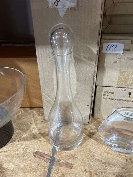 AKA DWELLING SOPHIA GLASS DECANTER 650471 03010101