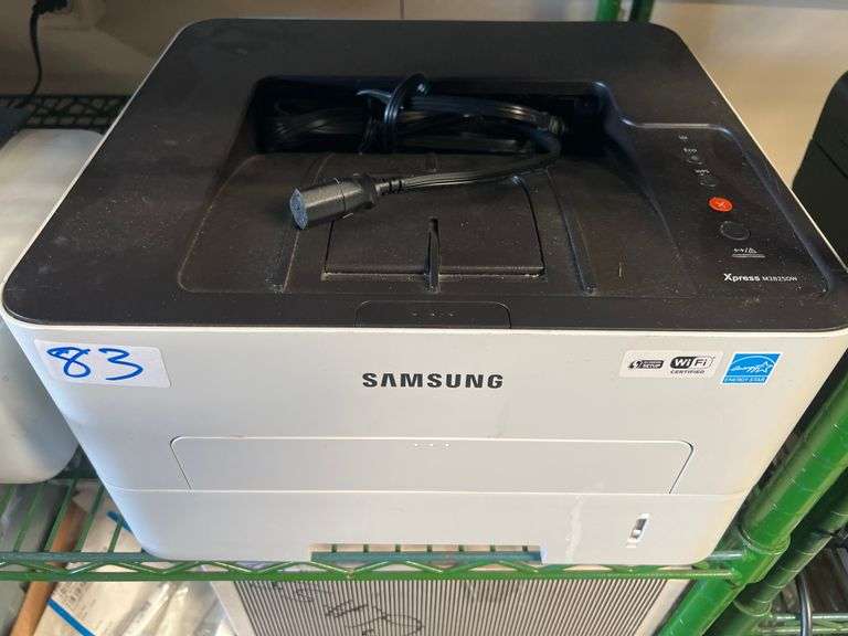 SAMSUNG XPRESS M2825DW PRINTER WITH WIFI PRINTING WITH POWER CABLE INCLD.