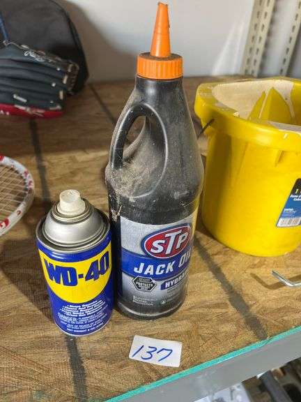 WD-40 AND STP JACK OIL