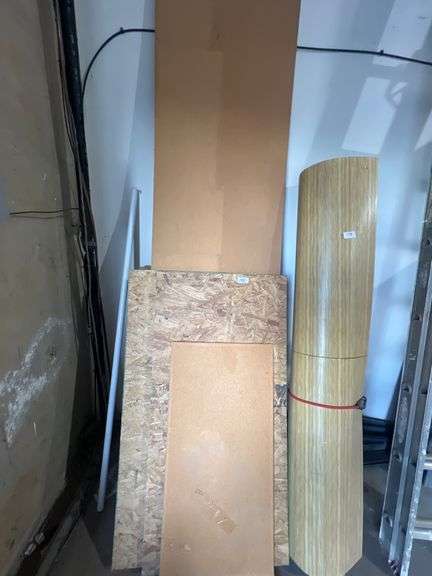 VARIOUS SHELVING WOOD PCS