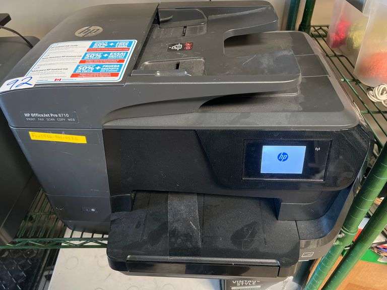 HP OFFICEJET PRO 8710 PRINTER WITH POWER CABLE INCLD.