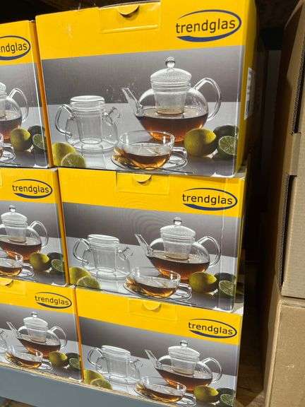 TRENDGLAS CANDLE LIGHT LARGE WITH WOODEN BOARD 302122