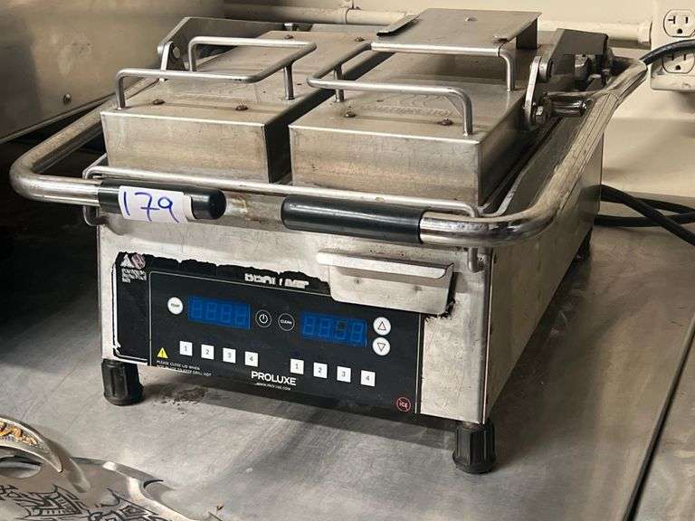 PROLUXE PROFESSIONAL GRADE DIGITAL TEMP DUAL GRILL PRESS *Pulled from Taco Bell Remodel