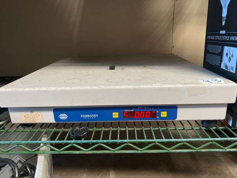 FAIRBANKS SCALES DIGITAL SCALE 250 x 0.05LB