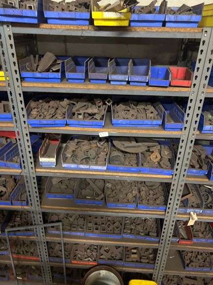 SOLID IRON CUSTOM MADE FENCING DÉCOR / HARDWARE / ACCESSORIES WITH MULTIPLE PCS PER BIN **bins & shelves not included** SOLD PER BIN LOT