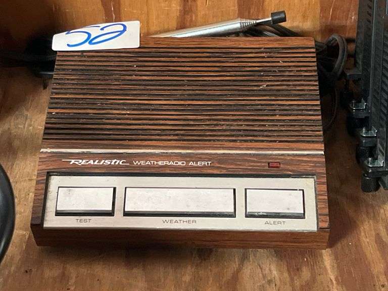REALISTIC WEATHERADIO ALERT SYSTEM MODEL 12-140
