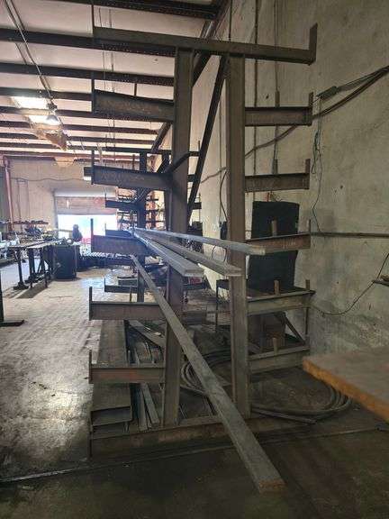 20' IRON RECTANGLE SOLID STOCK APROX 1.5" x 5/8"