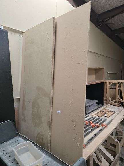 WOOD SHEETS INCLUDING 25"x1.5"x97" & 49"x3/4"x97"