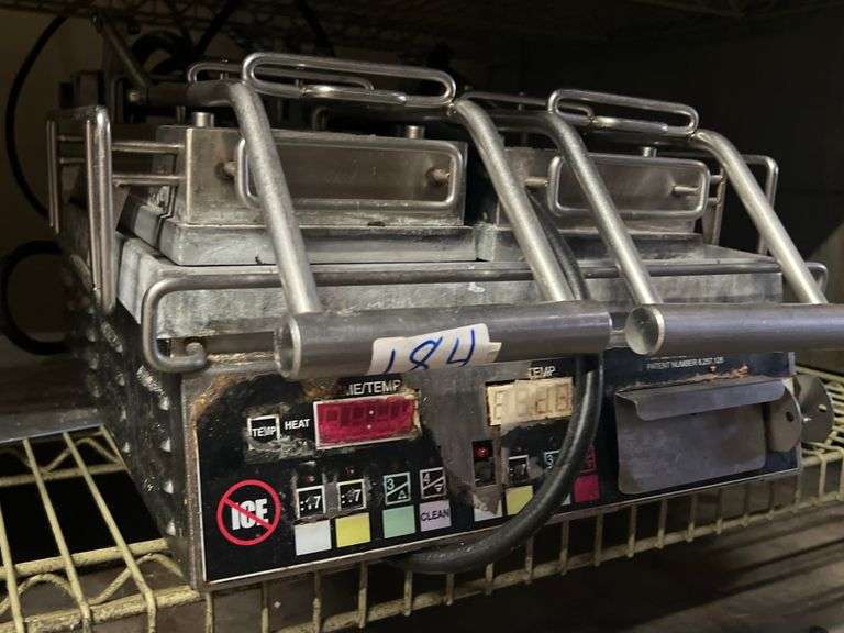 STAR MANUFACTURING PROFESSIONAL DUAL HEAT PRESS MODEL 9D-PSC14D1BACUL 120V 19.2A 2300W