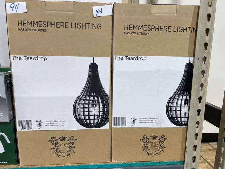 MASSOW HEMMESPHERE LIGHTING THE TEARDROP SINGLE LIGHT PENDANT