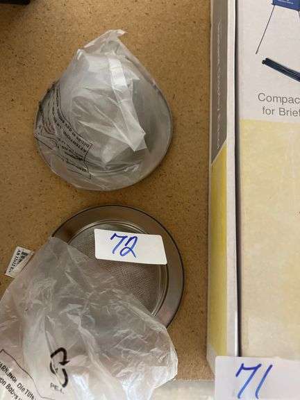 METAL MESH DRAIN FILTERS SET OF 2