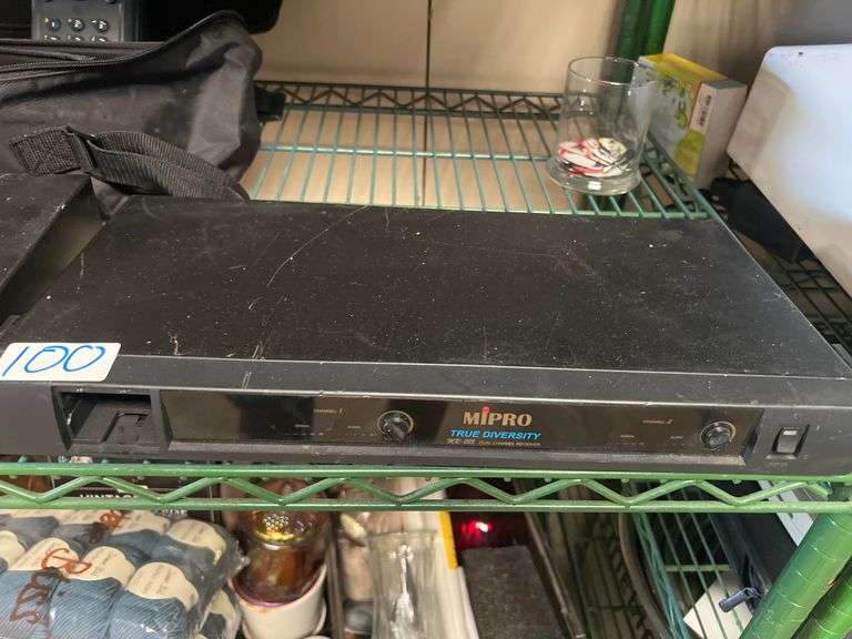 MIPRO TRUE DIVERSITY MR-222 DUAL CHANNEL RECEIVER