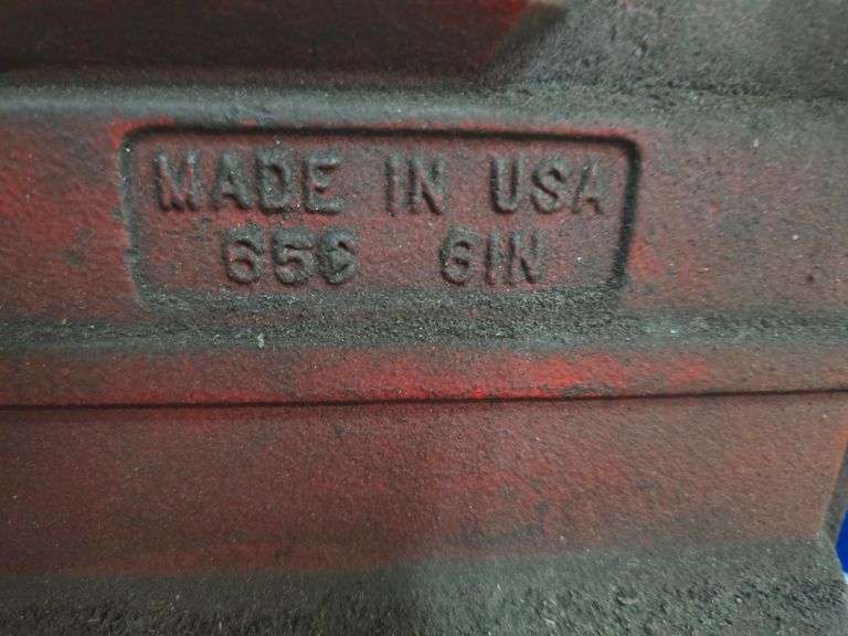 WILTON HEAVY DUTY 6" VICE 653 WITH CUSTOM WELDED BENDING ATTACHMENT