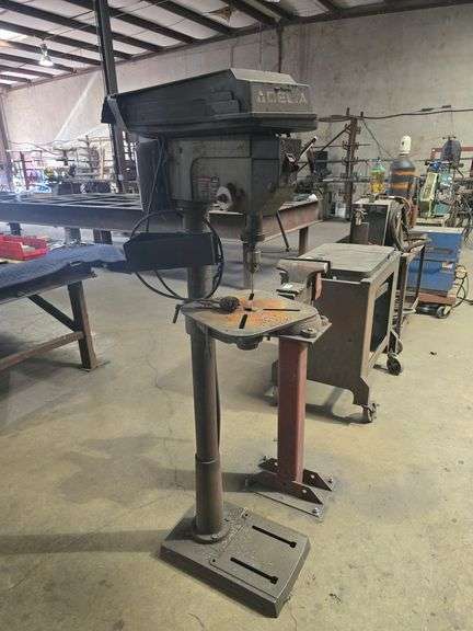 DELTA 17-900 DRILL PRESS SINGLE PHASE 1720RPM APROX 5'5"H