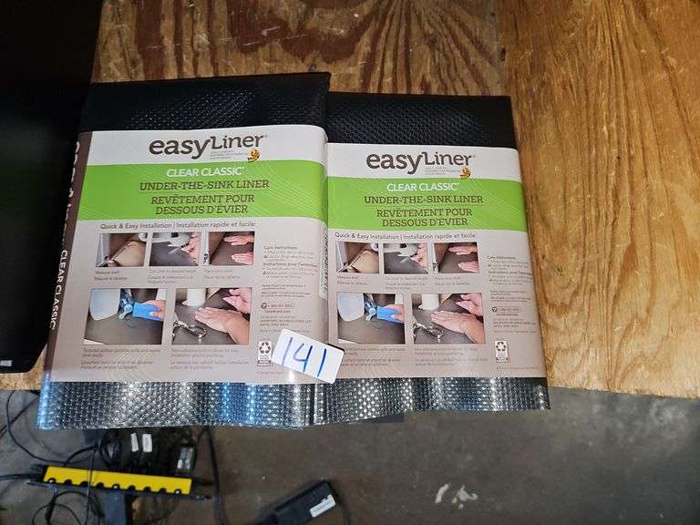 DUCK EASYLINER CLEAR CLASSIC UNDER THE SINK / SHELF LINER 24"x4'