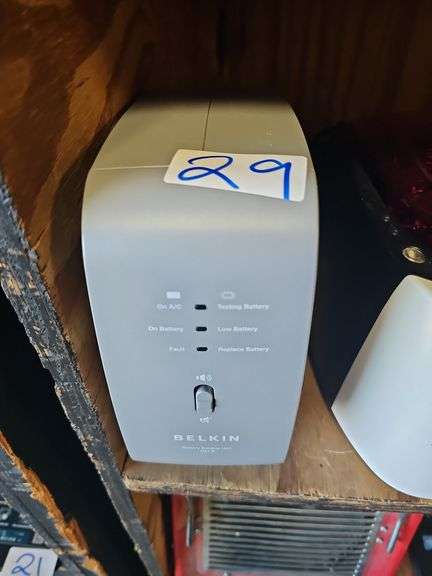 BELKIN BATTERY BACKUP UNIT REV B MODEL BU3DC001-12V