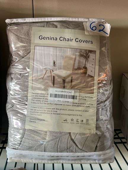 GENINA CHAIR COVERS SET OF 6